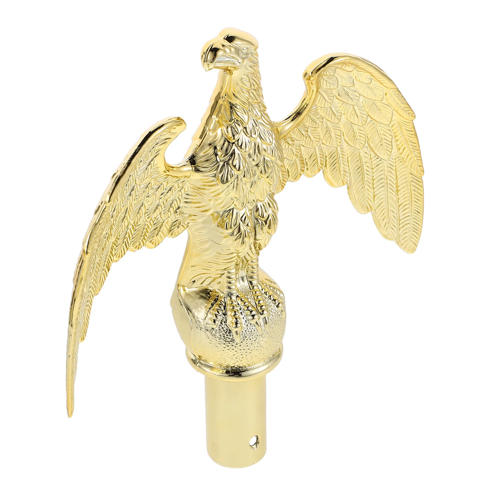 

Plastic Eagle Finial Decorative Flagpole Head for Outdoor Flags Garden Craft Supplies Flagpole Eagle Topper