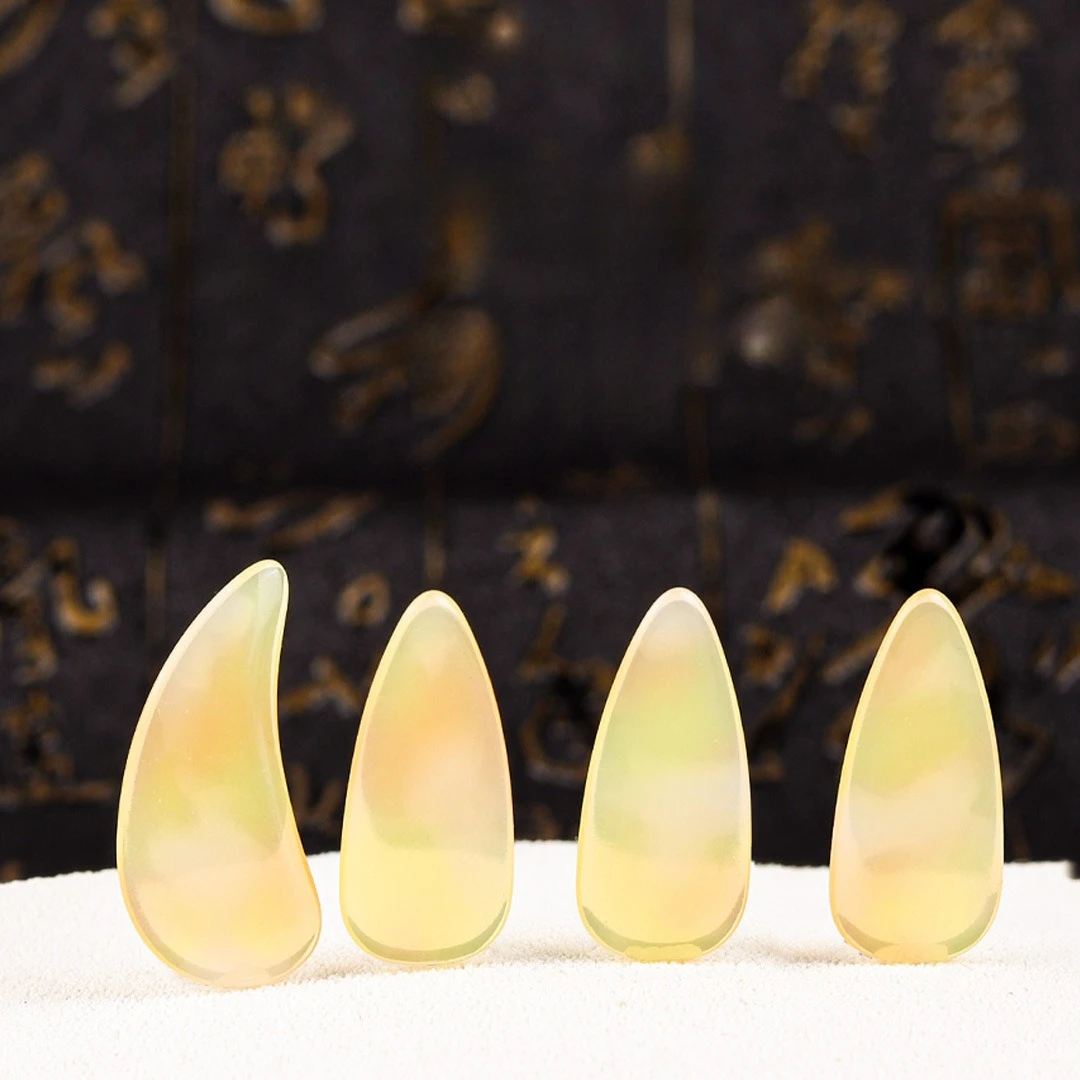 Guzheng Nail Professional Adult Children Beginners Performance Grade Nail Piece Double Arc Remote Finger Test Yijia