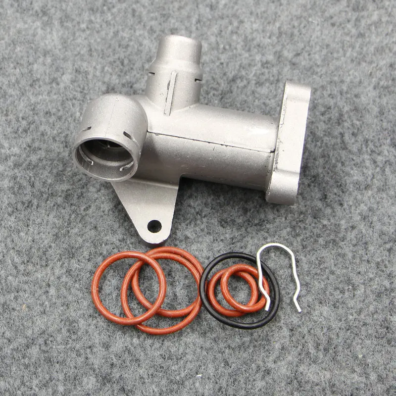 Aplicar para  Passat B5 1,8 1,8 T A6 motor culata agua de cuatro vias sellado forma anillo de plastico aluminio 058 121 132 B