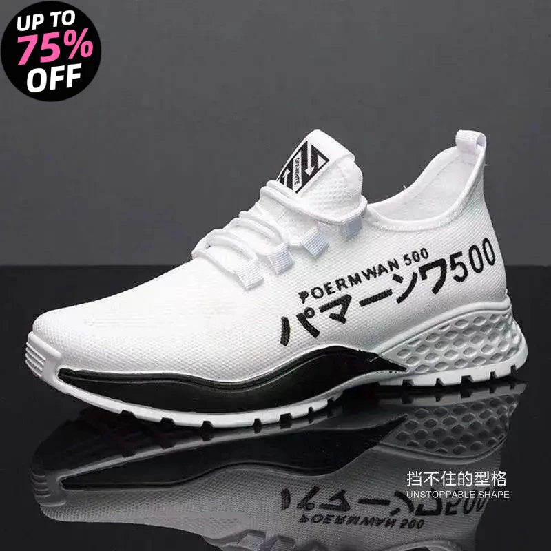 

Men's lightweight mesh breathable casual sports shoes summer soft sole comfortable outdoor running shoes youth fashion sneakers