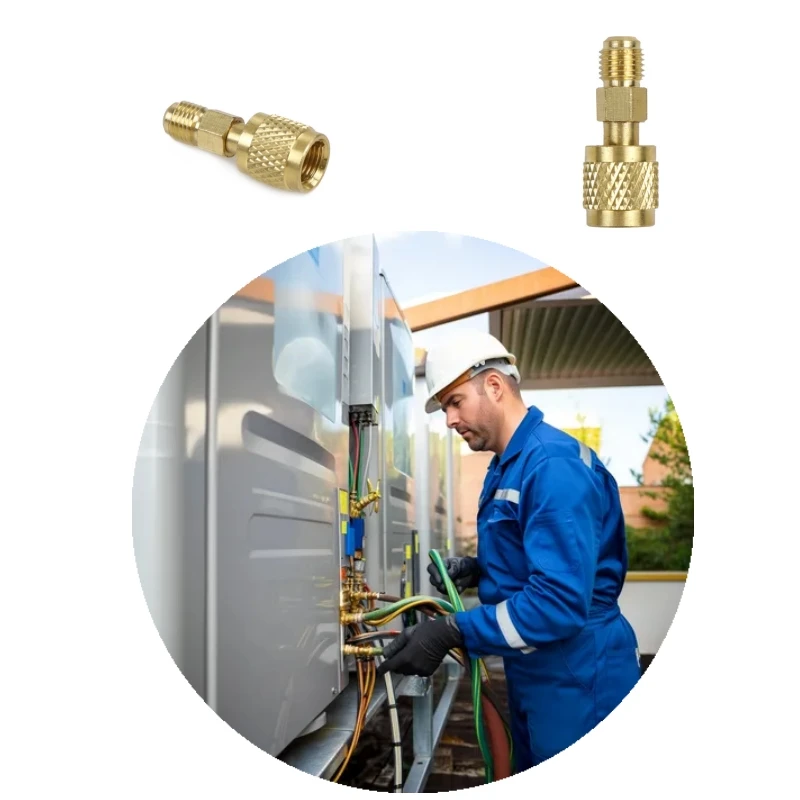 Новый латунный переходник R410 1/4 дюйма «папа» на 5/16 дюйма «мама» зарядный шланг к насосу аксессуары для кондиционирования воздуха R22 к R410a Новый латунный переходник R410 1/4 дюйма «папа» на 5/16 дюйма «мама» зарядный шланг к насосу аксессуары для кондиционирования воздуха R22 к R410a