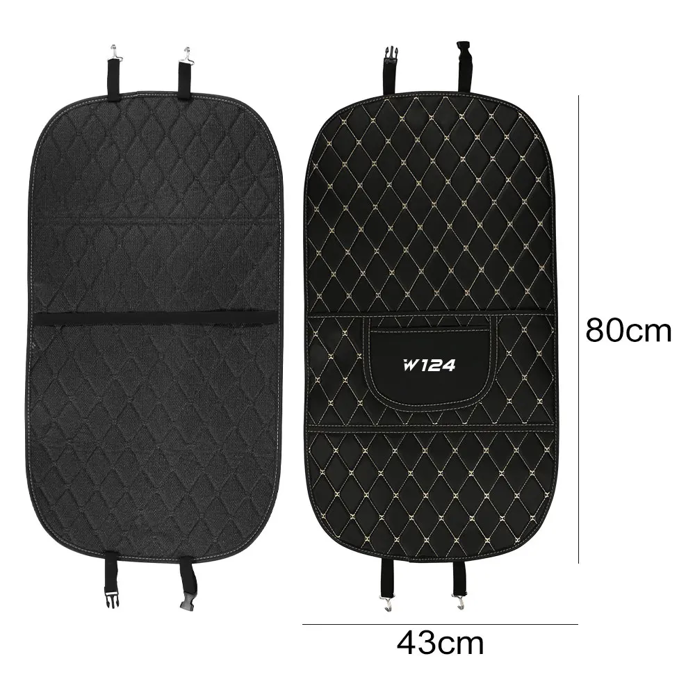 Car Anti Kick Protector Pad For Mercedes Benz W124 W203 W204 W639 Vito W447 Sprinter Viano V Class Seat Cover Auto Accessories