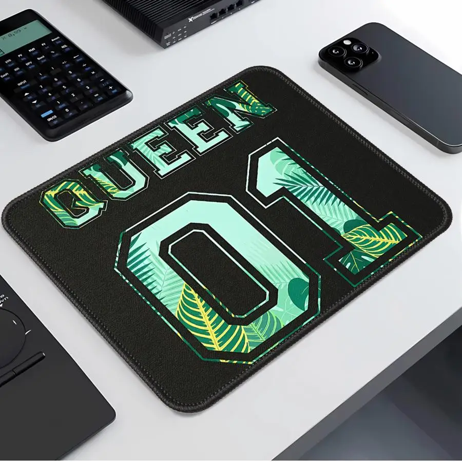 King Queen Letter 01 Mouse Pad Computer Laptop Pad Desk accessories office Pad Keyboard Mouse Pad Game Console Pad Waterproof