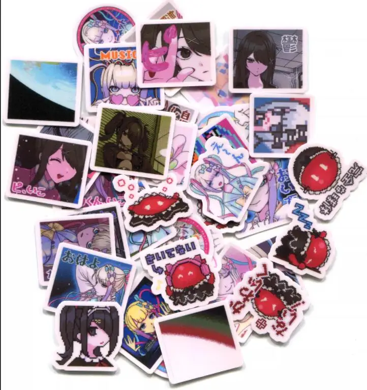 40pcs NEEDY GIRL OVERDOSE Sticker Z 1369