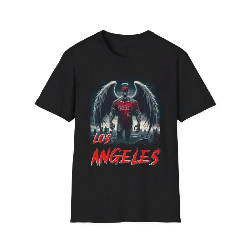 La Angels Horror Mashup T Shirt Fearsome Fan Apparel For Supporters