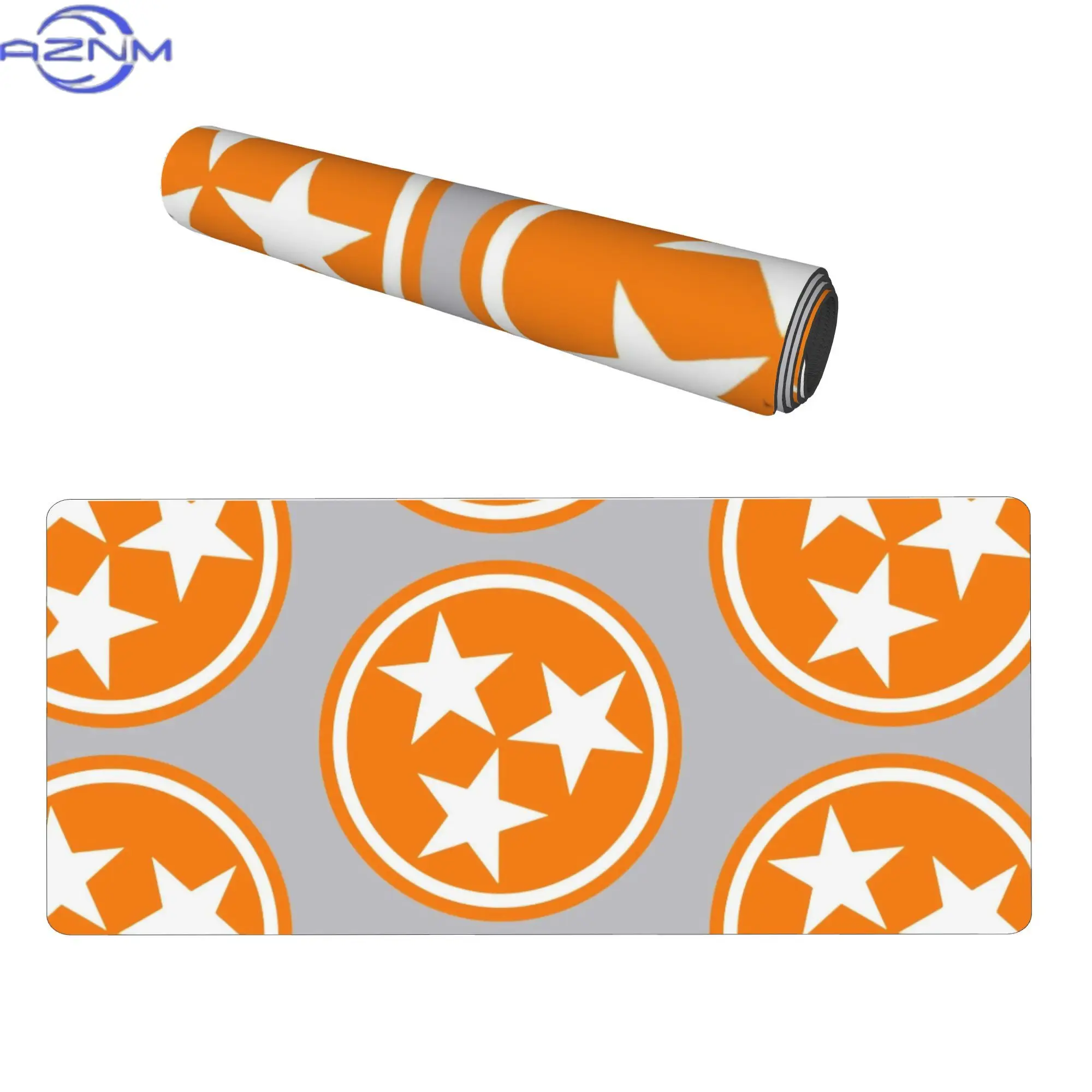 The Orange Tennessee Tristar Desk Mat Enhances Study And Reading Areas, Creating a Serene And Concentrated Environment for Your
