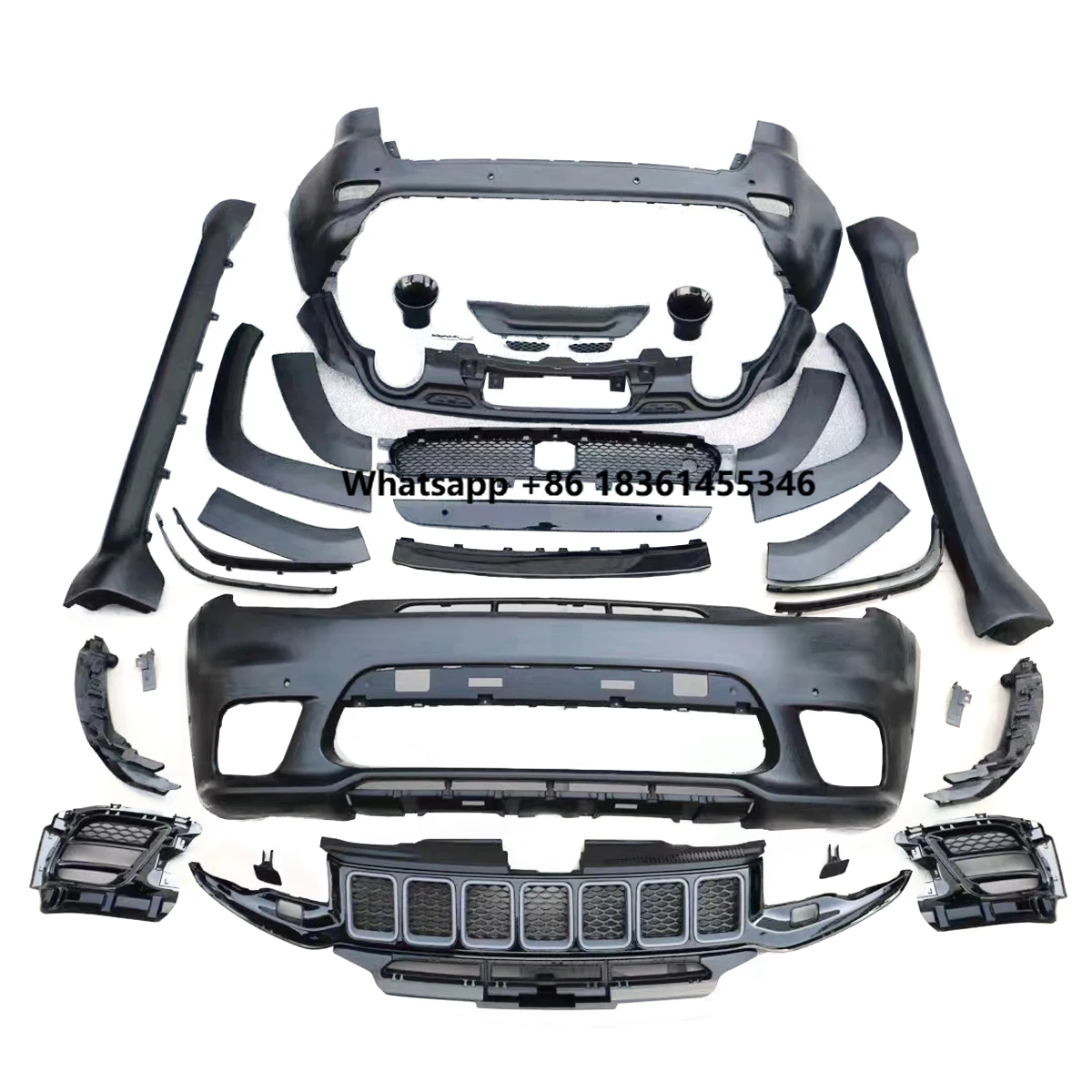 

Wholesale Bumpers Body Kit For Grand Cherokee 2017-2021 Upgrade To SRT Style
