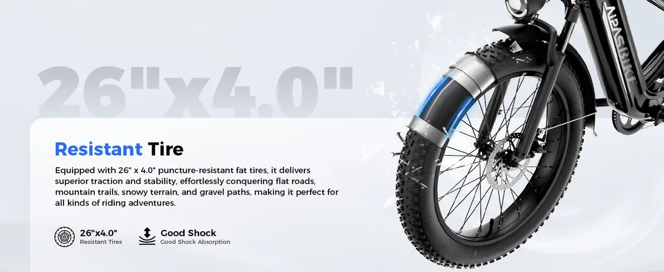US M1 MAX 1800W E-Bike 48V Air Pressure Suspension Dual Hydraulic Brakes image 5