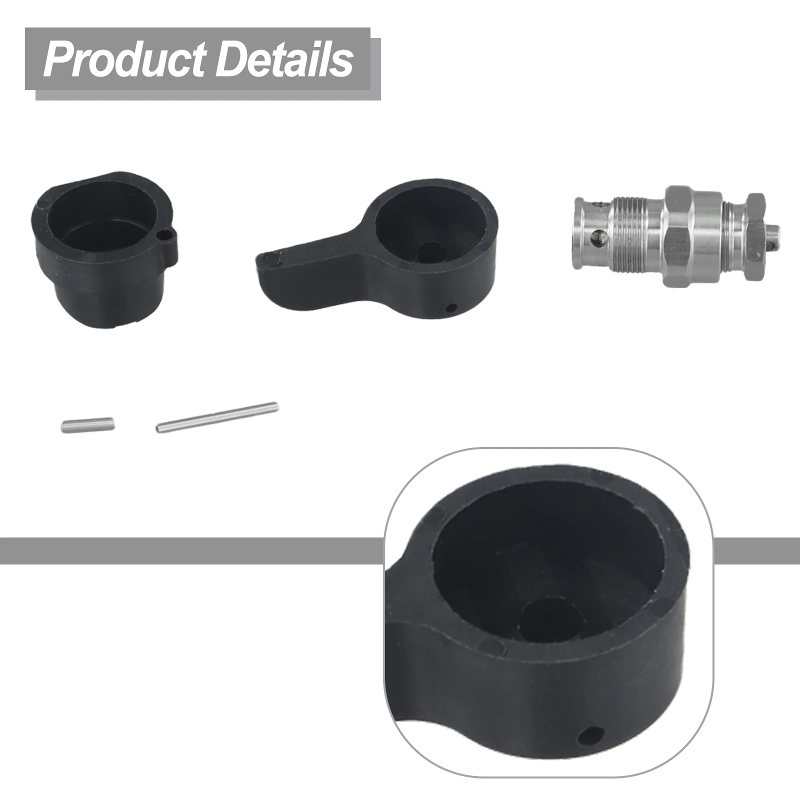جزء صمام الرش بدون هواء أداة 1 مجموعة قاعدة ل 390 395 490 495 595 ما بعد البيع الطلاء رش الملحقات لوازم