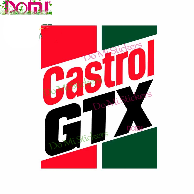 High Quality Car Styling Creative Car Sticker Waterproof PVC Castrol Huile Racing Autocollants Auto Moto JDM ATV KK Vinyl Decal