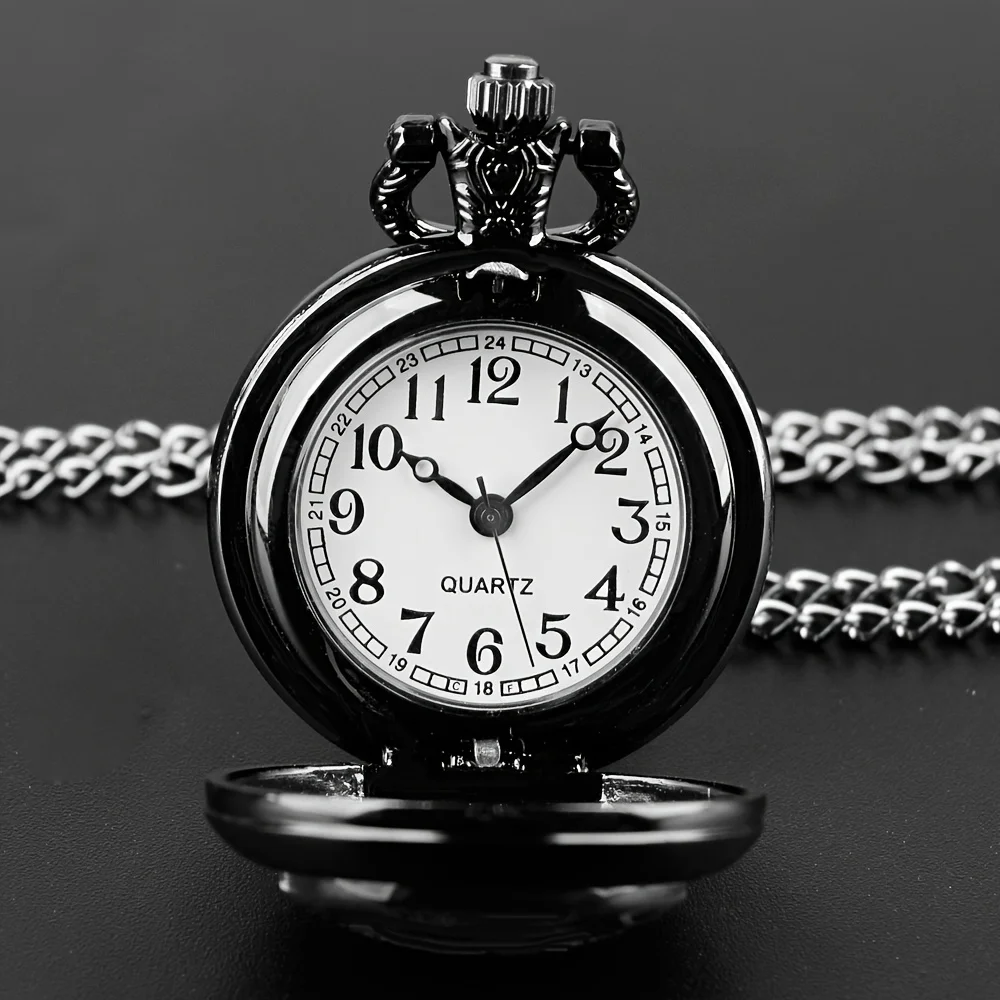 Donald Trump Design Quartz Pocket Watch, Relógio Colecionável, Face De Vidro, Estilo Presidencial