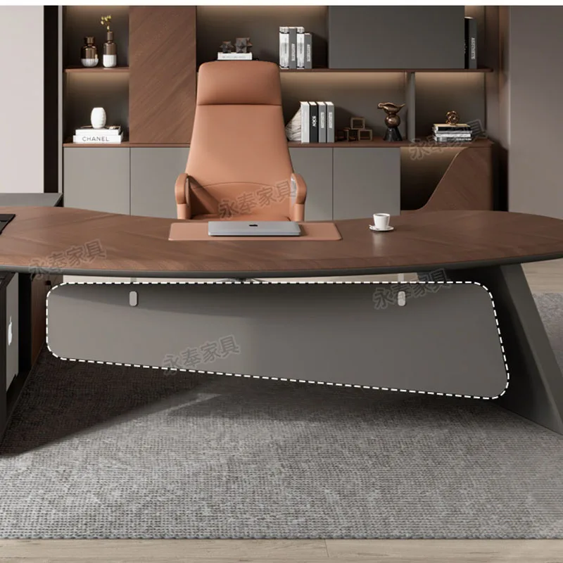 Reception Executive Office Desk Modern Computer Multifunctional Reception Office Desk Storage Nordic Ufficio Unique Furniture