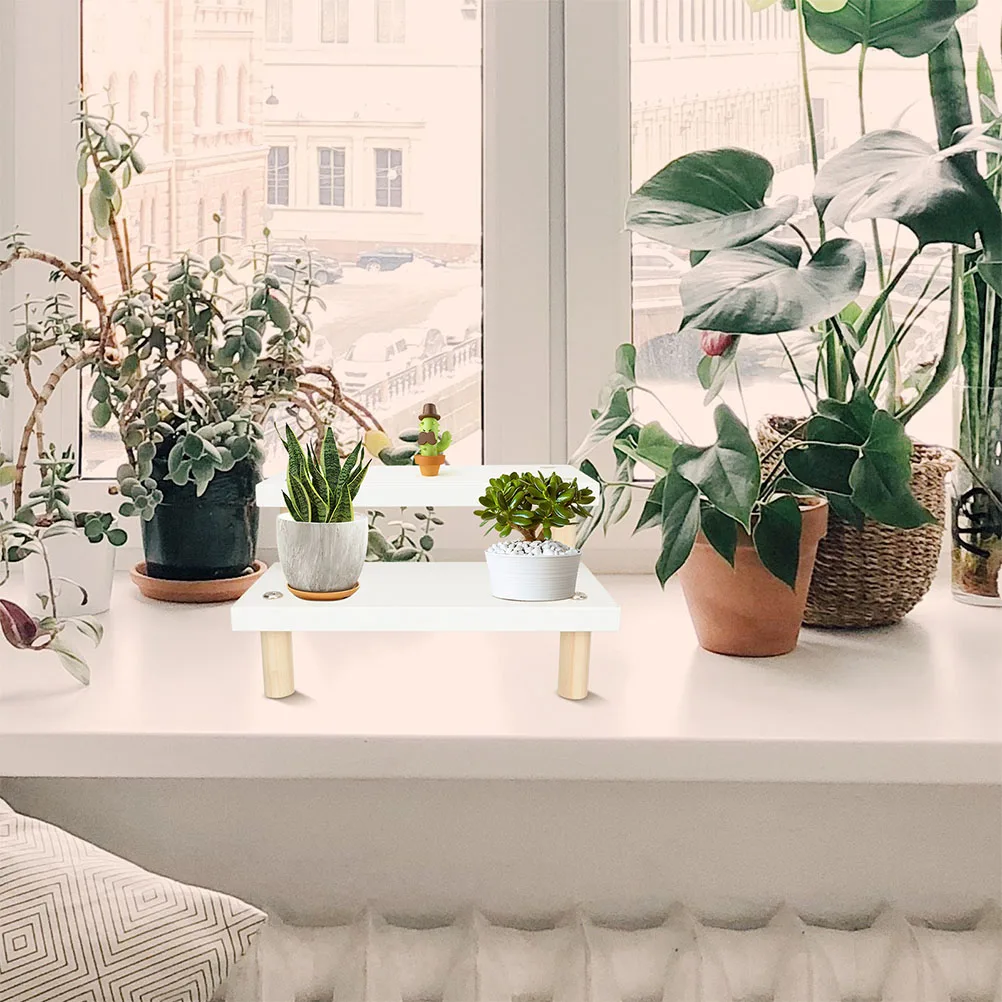 

Настольная стойка для нити, деревянная подставка для фигурок, глухие коробки, коллекционная витрина, полка для хранения шагового типа, многоразовая