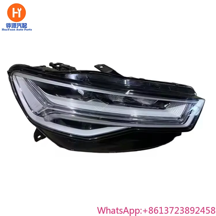 

Фара автомобильная передняя оригинальная б/у высокого качества для Audi A6 C7 C8 2012-2018 годов выпуска, хит продаж