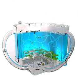 DIY Luminous Small Pet Living Boxes, Ant Workshop, Ant Villa, Workshop, Home Castle, Ant Farm, Children Toys