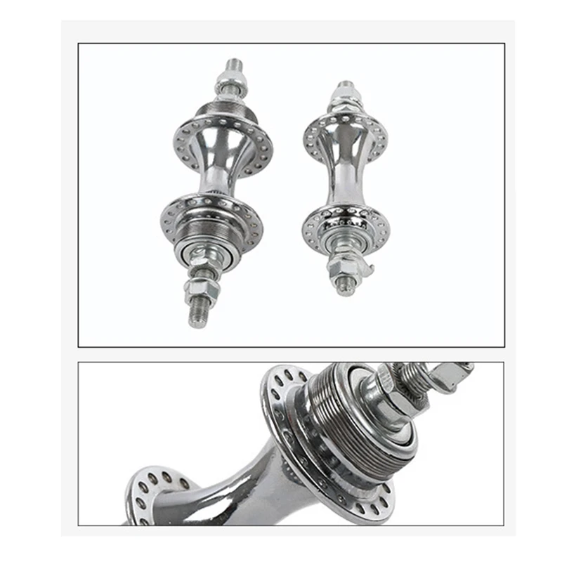 【필수품】36 홀 퀵 릴리스 금속 디스크 브레이크 베어링 허브 MTB 자전거 허브 로터 사이클링 부품