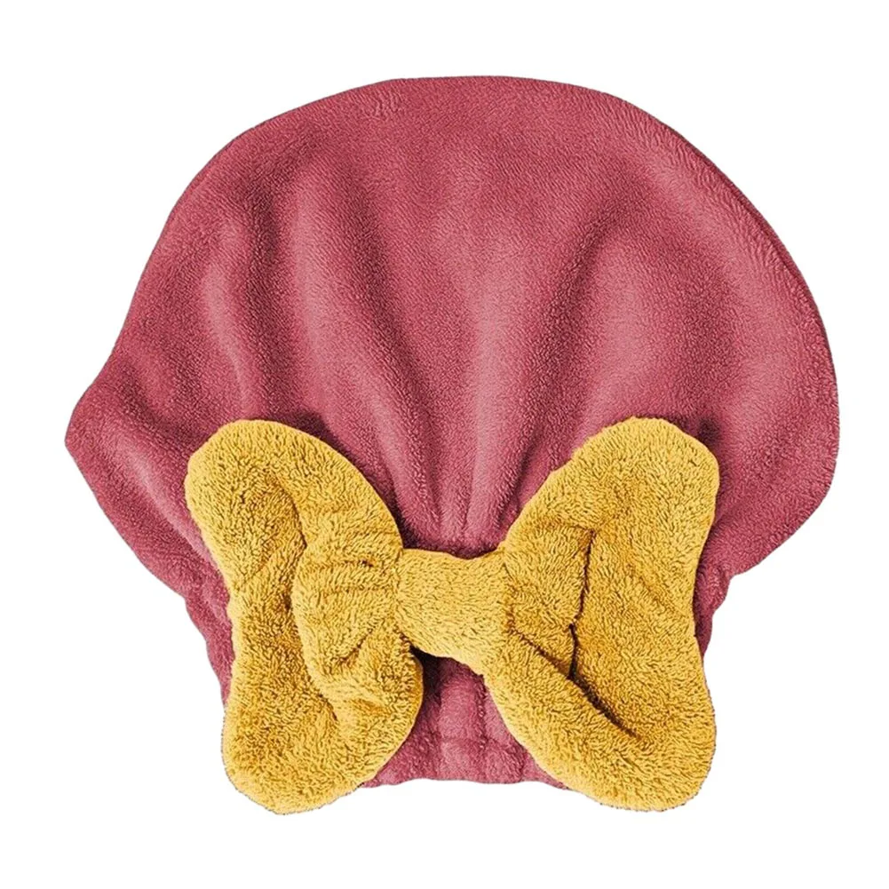 Quick-Dry Hair Cap Made of 85% Polyester 15% Nylon Microfiber for Effective For Wet Hair Absorption and Comfort