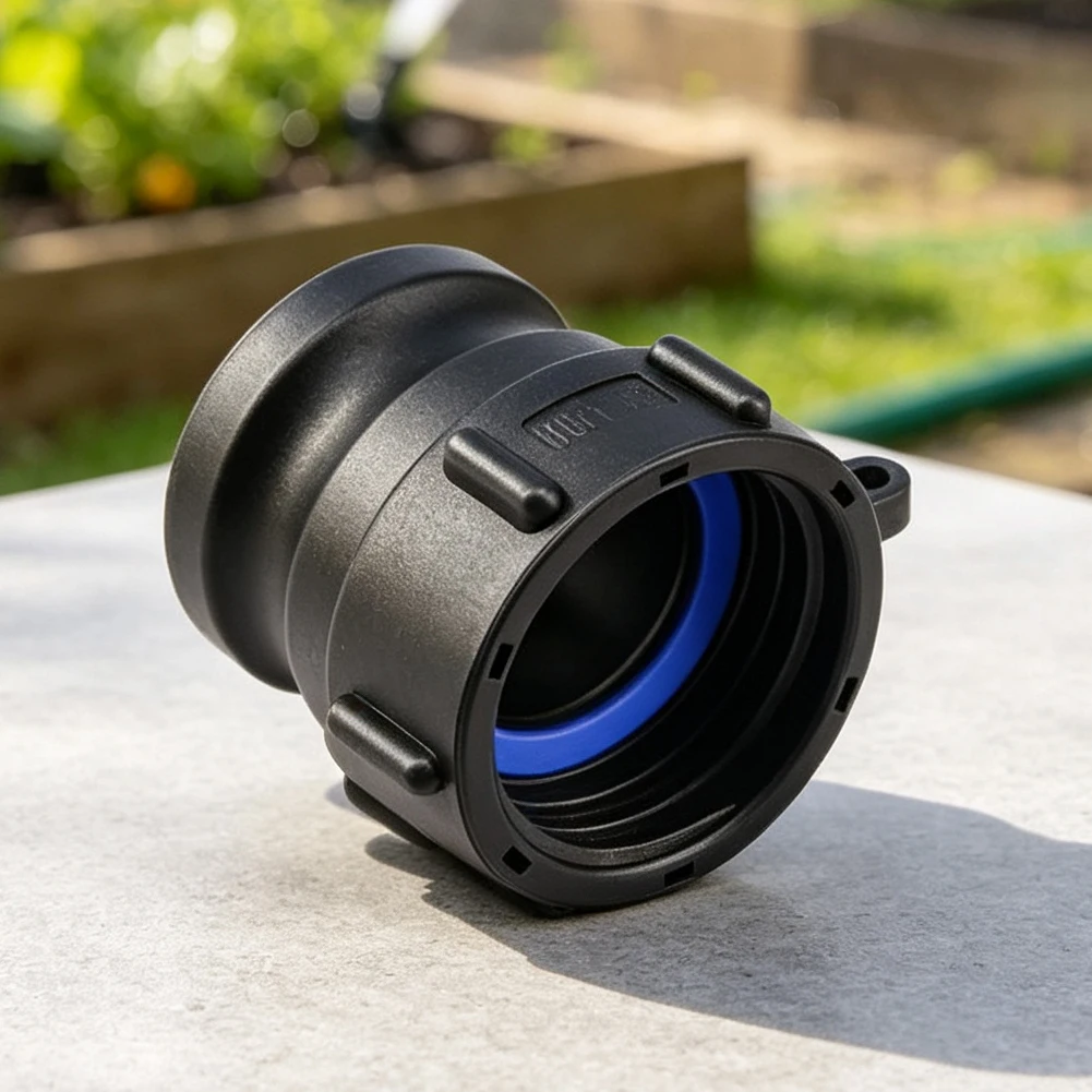 2 inch Polypropylene Tote Adapter for Connecting For IBC Tanks to Cam and Groove Equipment with Buttress Thread Compatibility