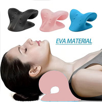 Neck Shoulder Stretcher Relaxer Cervical Chiropractic Traction Device Pillow For Side Back Stomach Sleeper Remedial Pillows