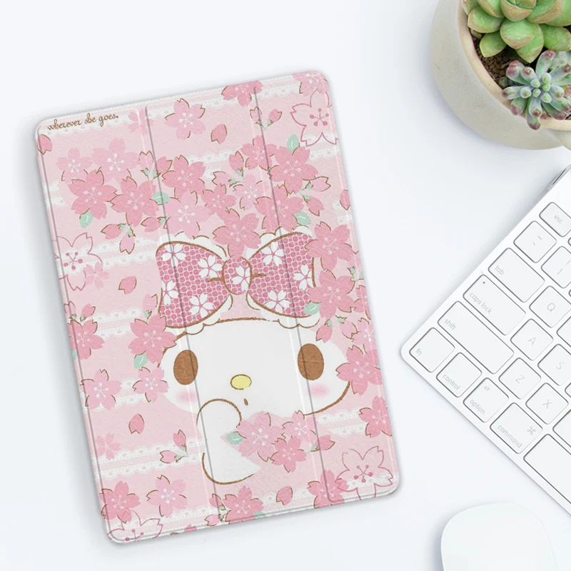 

Melody Ipad Case For 10th Generation 10.9inch 9/7/8th Kawaii Cartoon Case for 11inch Pro 20 21 22 Air4/5 Mini4/5 Tablet Cases