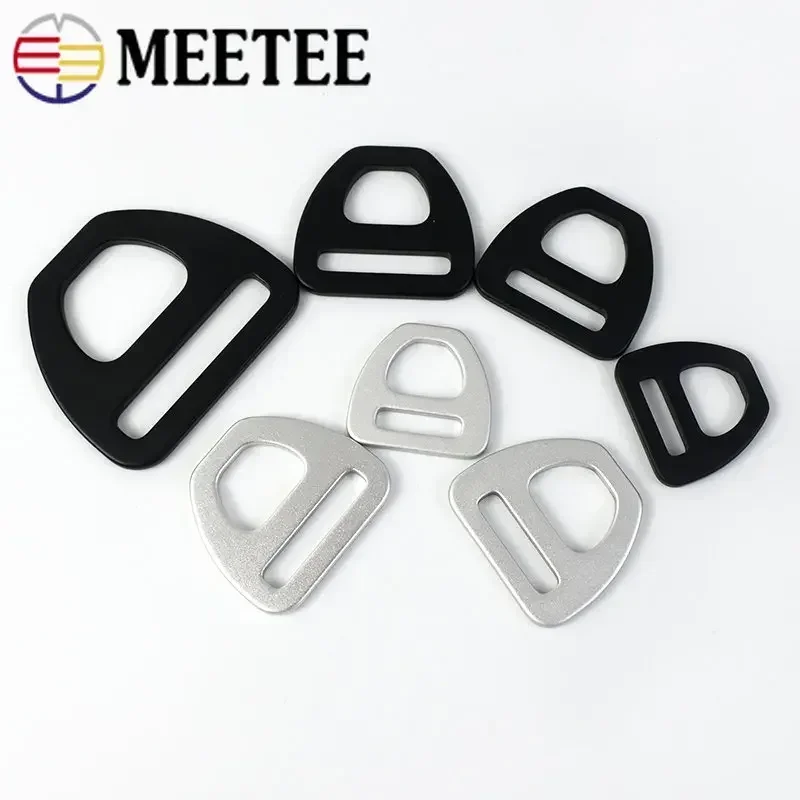 10/20Pcs 15/20/25/38mm Aluminum Alloy Triangle Strap Connector Buckle Ring Belt Buckles Clothes Luggage Hardware Metal Accessory