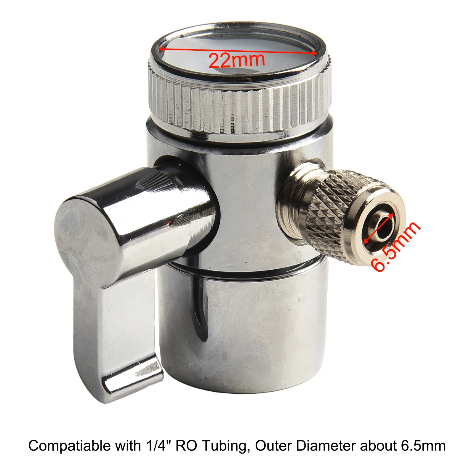 Sink Faucet Diverter Valve Faucet All Copper Switch Adapter Water Purifier Faucet Switch Water Divider