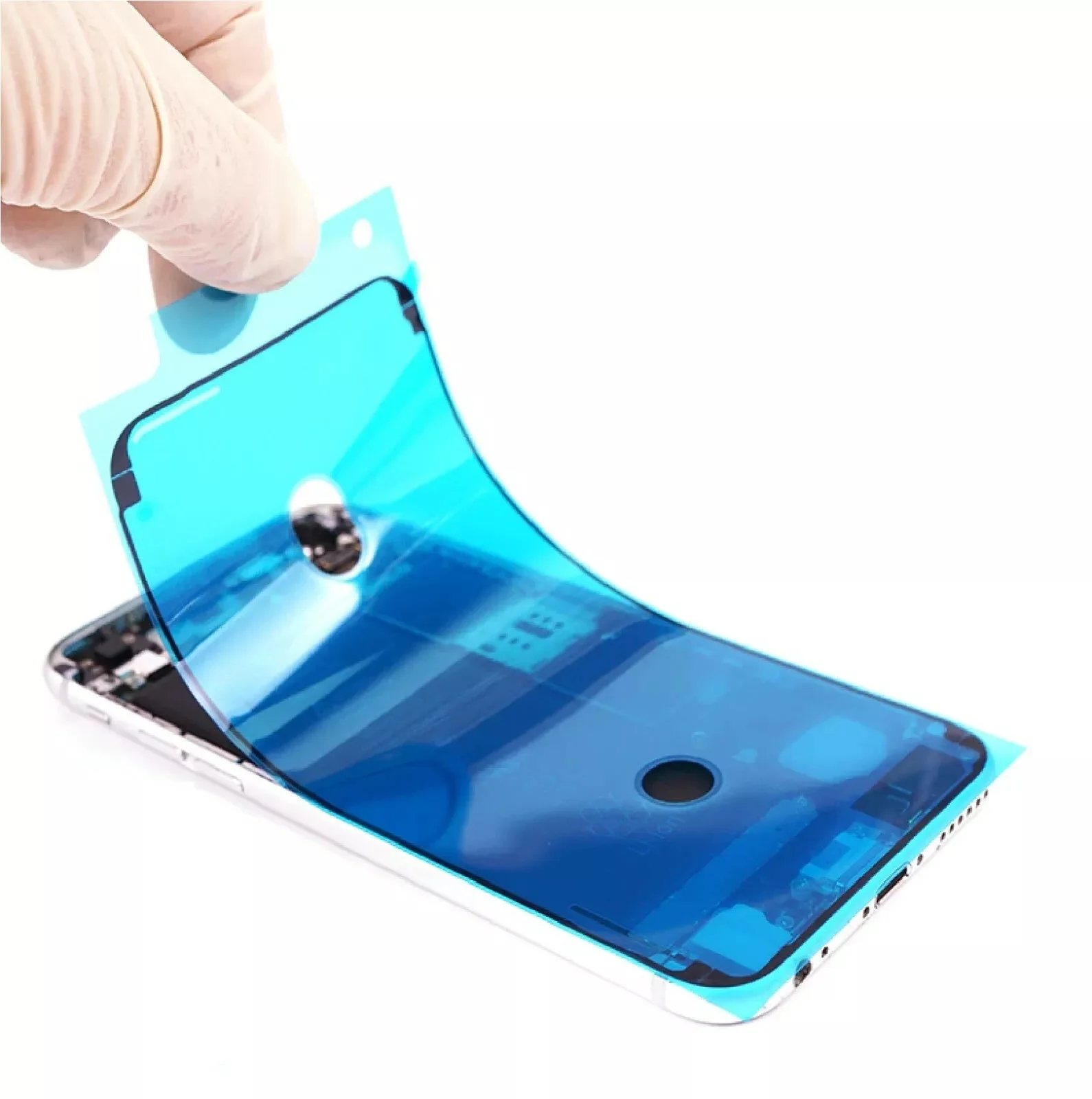 2pcs/Set For iPhone 12 Waterproof Sticker For iPhone 11 12 13 Pro X XR XS MAX 6S 7 8 Plus Screen Frame Adhesive Glue Repair Part