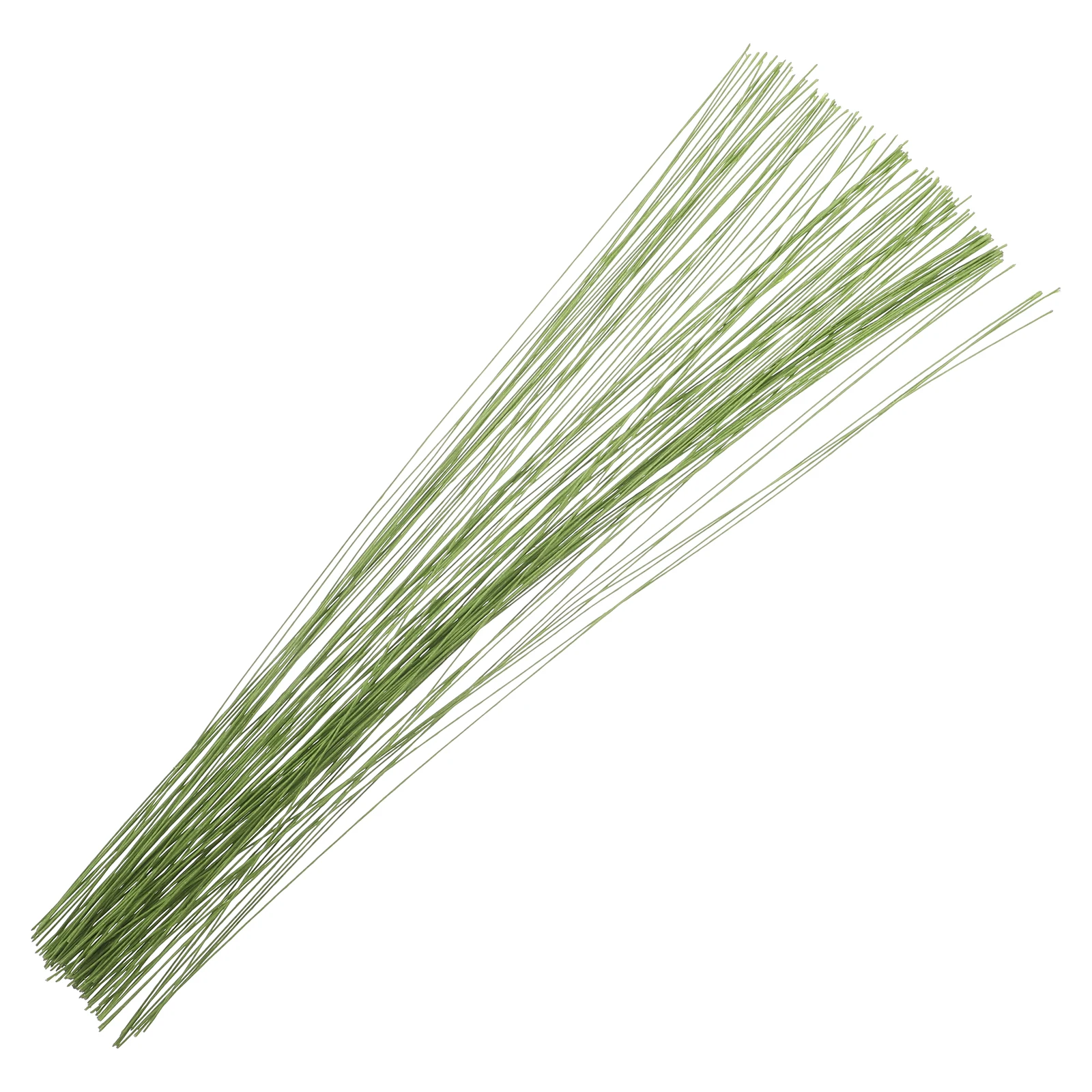 

200pcs Paper Rattan Rose Branch Floral Stems Wire Green Garland Craft Artificial Flowers Arrangement DIY Supplies