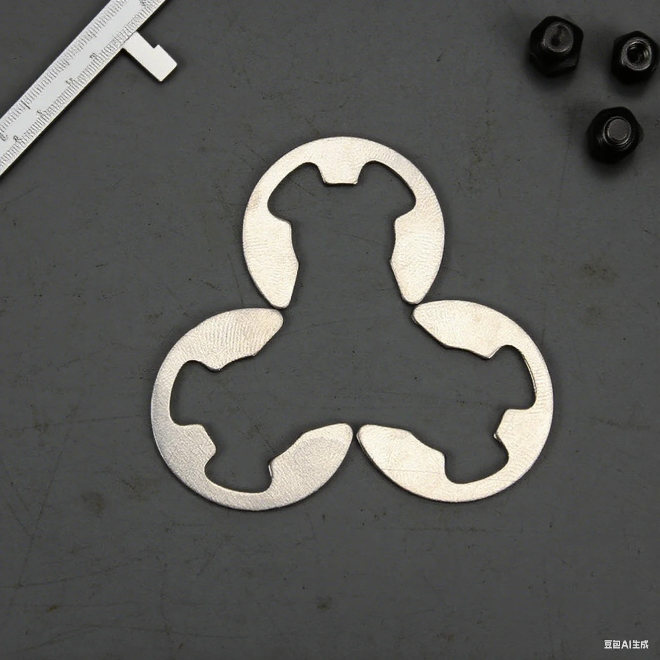 M1.2 - M30 Lock Washers Retaining Washers For Shafts 65 Manganese Steel Washer E-type Circlips 304 Stainless Steel