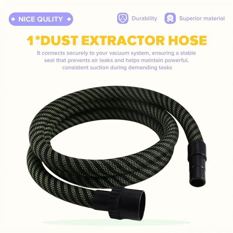 AT28-Dust Extractor Hose Dust Collection Hose For Festool Ct 26/36/48 Ct 15/25 Ct For Sanders, Track Saw And Other Power Tools