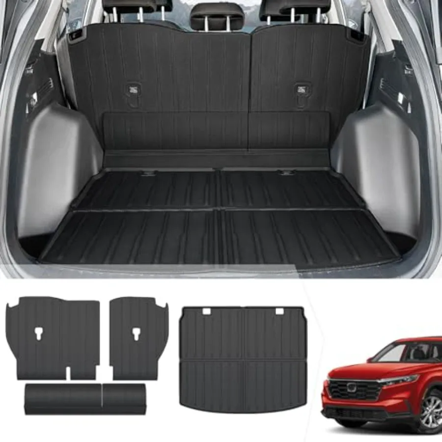 

Cargo Liner Backrest Mats for Honda CRV 2026 2025 2024 2023 Car Mat Accessories All Weather TPE Trunk Cargo Liner SeatBack Mat