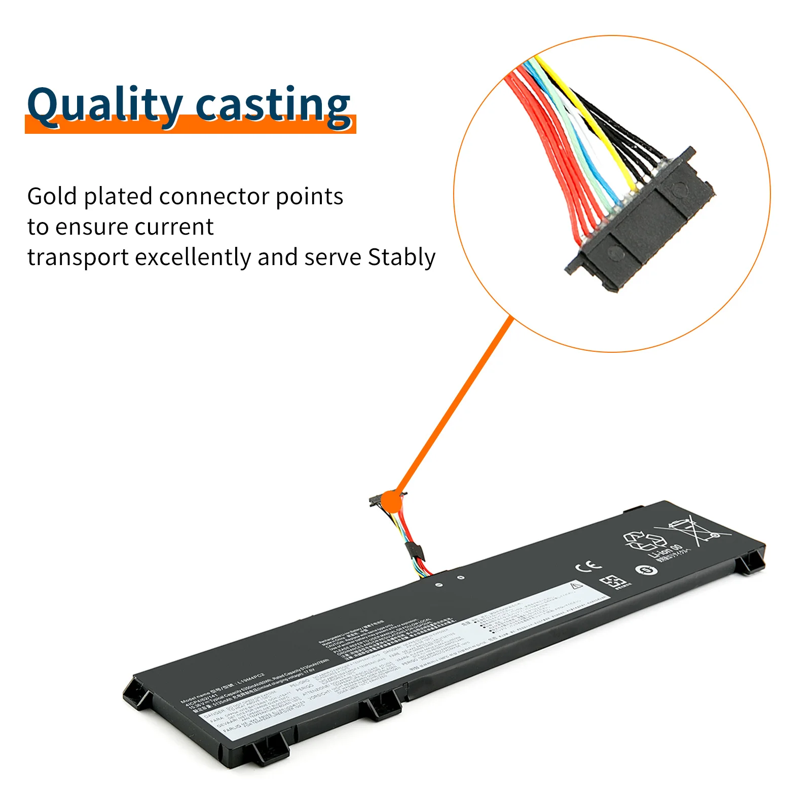 Batería de ordenador portátil L19C4PC2 para Lenovo Legion 7i 151MH05 5-17IMH05 Y9000K 2020 L19M4PC2 SB10W86199 5B10W86188 15,36 V 78WH