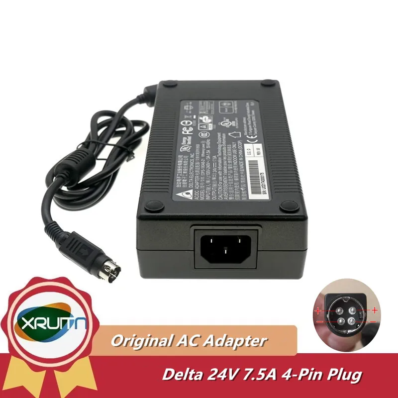 

Оригинальный Delta Electronics Inc. DPS-180AB-21 24 В 7,5 А 4-контактный адаптер переменного/постоянного тока 180 Вт для источника питания видеорегистратора DAHUA