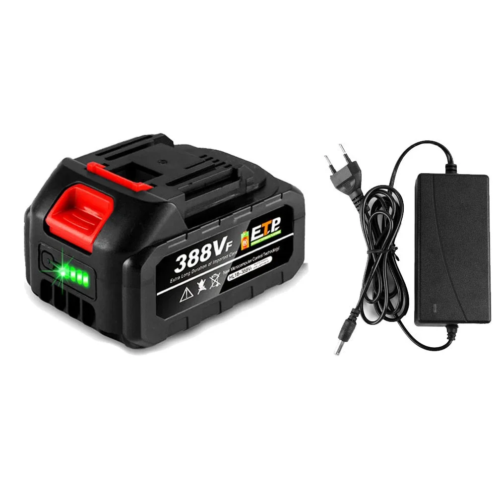 21V 388VF 15000mAh Hochleistungs-Akku Lithium-Ionen-Batterie Kabelloser Bohrschrauber Bürstenloser Schraubenschlüssel für Makita 18V/21V Elektrowerkzeuge – Detail 2