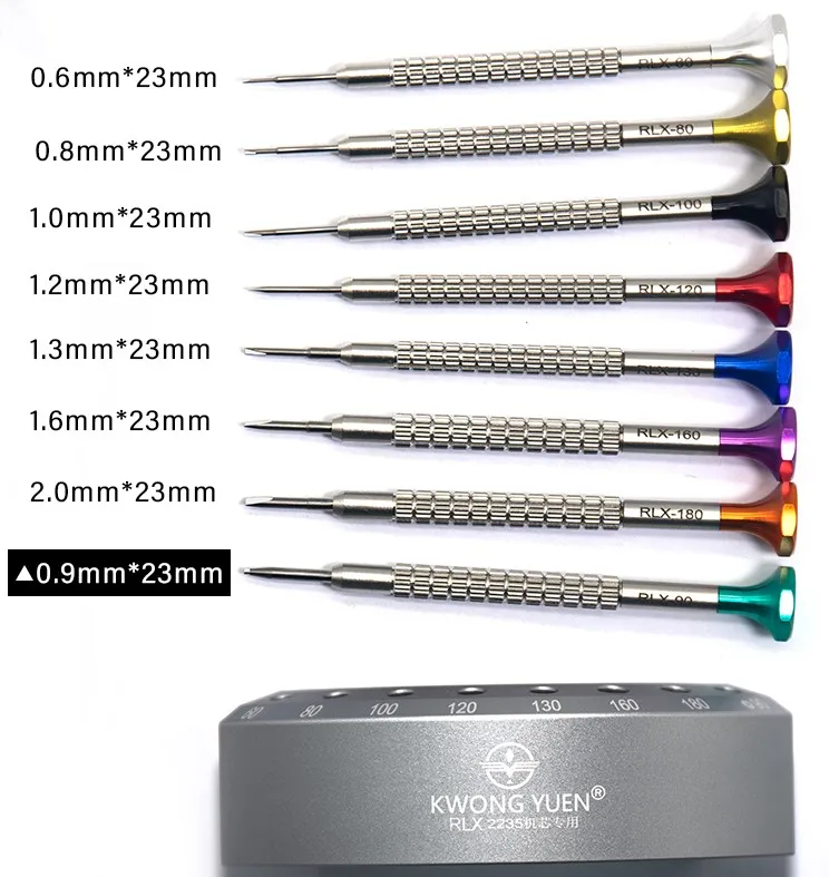 Watch Screwdriver 8PCS for RLX 2235 Movement Specific Screwdriver Set Watch Repair Tool Watchmaker Screwdriver