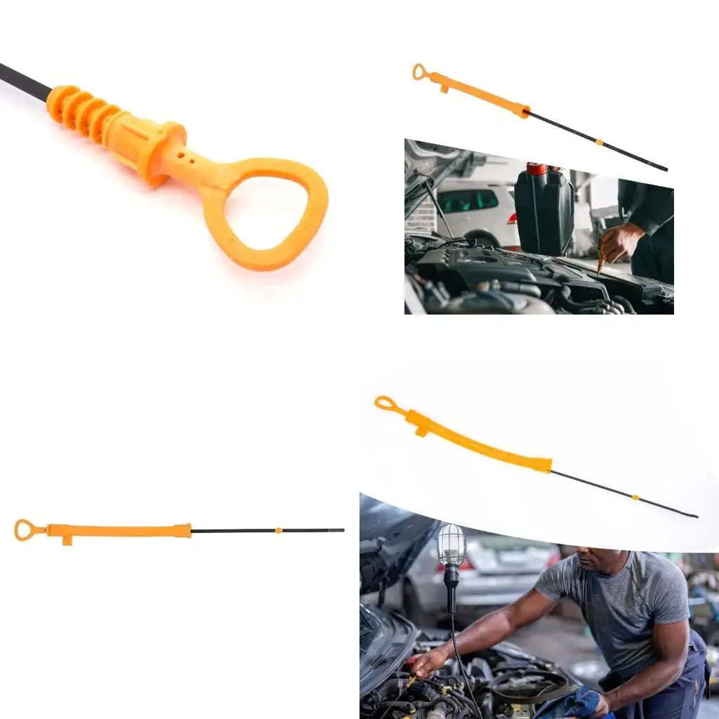 

02DE Car Engine Oil Level Dipstick 06B115611C Transmission Engine Oil Gearboxes Fluid Dipstick Funnel Tube