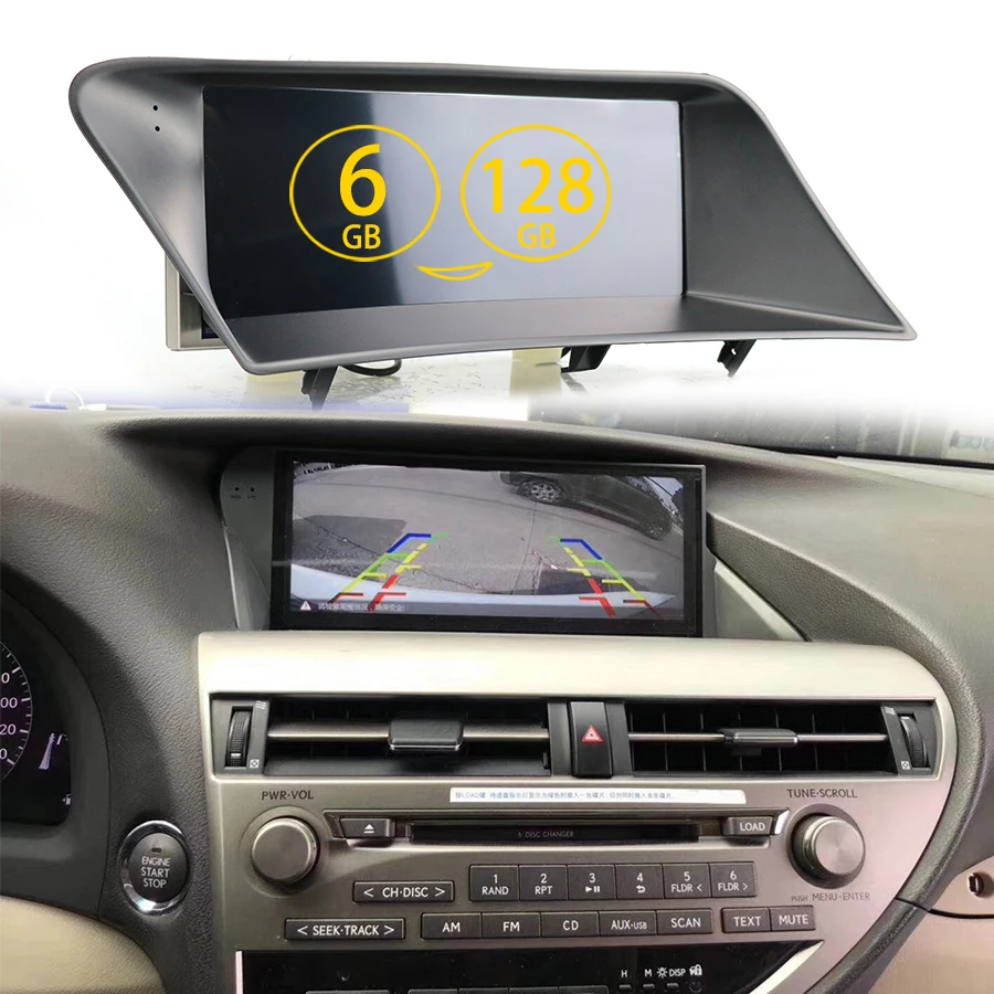 

128GB Stereo Android 13 Car Radio For LEXUS RX 270 RX270 RX350 2009 - 2015 Multimedia Video Player CarPlay Autoradio Head Unit