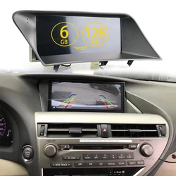 128GB Stereo Android 13 Car Radio For LEXUS RX 270 RX270 RX350 2009 - 2015 Multimedia Video Player CarPlay Autoradio Head Unit