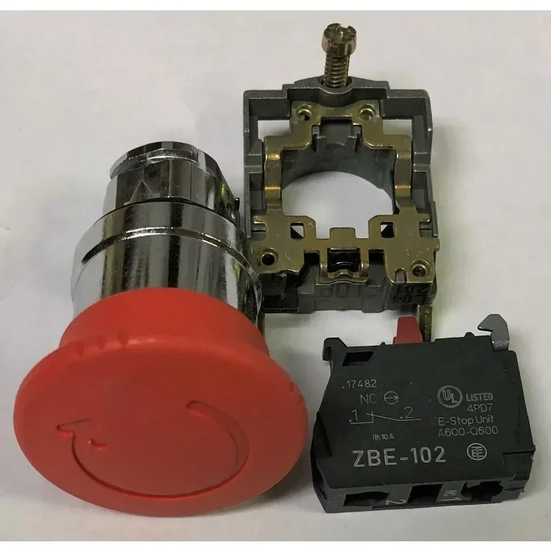 Original New In Stock Emergency Stop Button XB4BS8442 (ZB4BZ102 + ZB4BS844) One Normally Closed