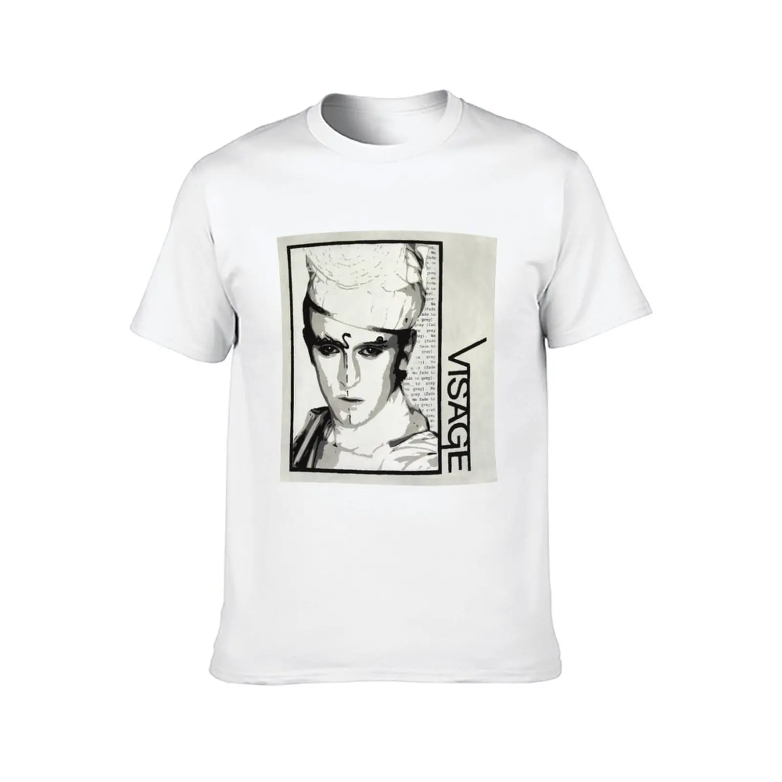 Visage (Steve Strange) - Fade to Grey T-Shirt man t shirts for men printed t shirts for man T-Shirt