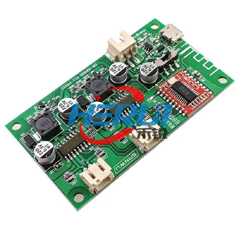 

Amplifier BT board speaker modification board 2x6W connected lithium battery Tape charge management