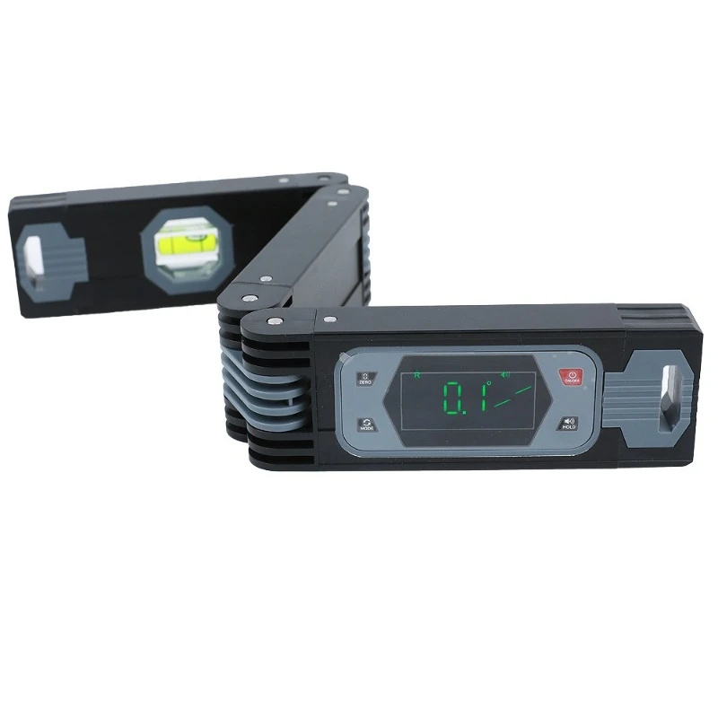 High-precision multi-function digital display folding horizontal ruler home improvement corner woodworking measuring tool