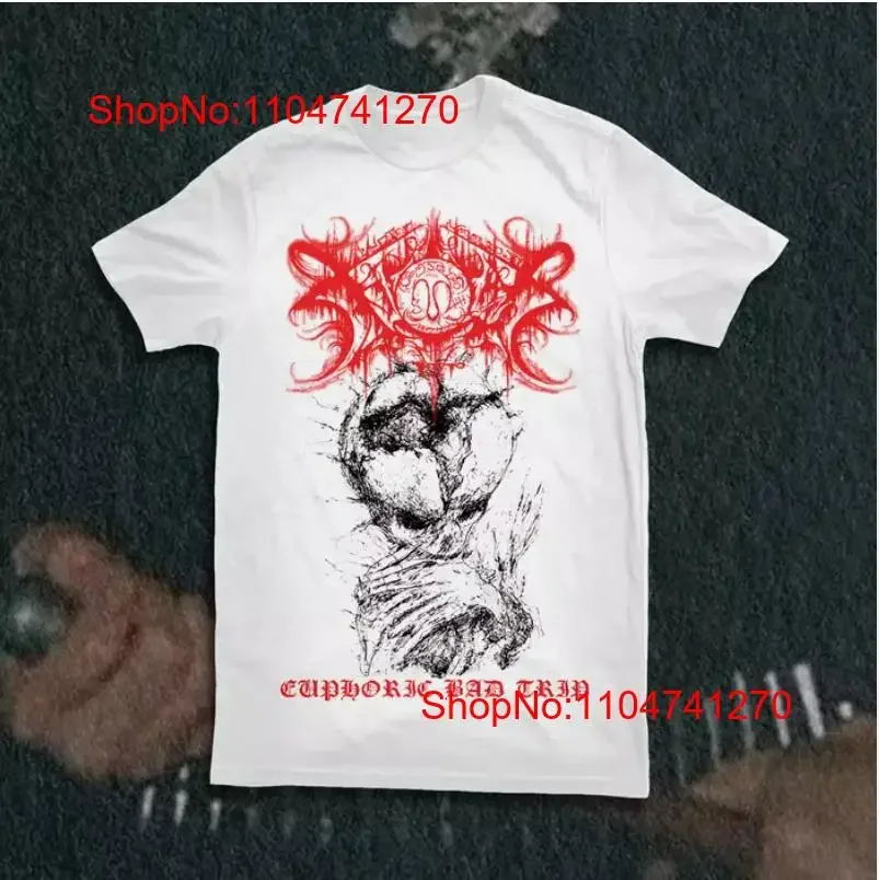 Hot New XASTHUR EUPHORIC BAD TRIP For Fans Full Sizes S 5XL T Shirt vintage Washed streetwear Stretched homme Comfortable