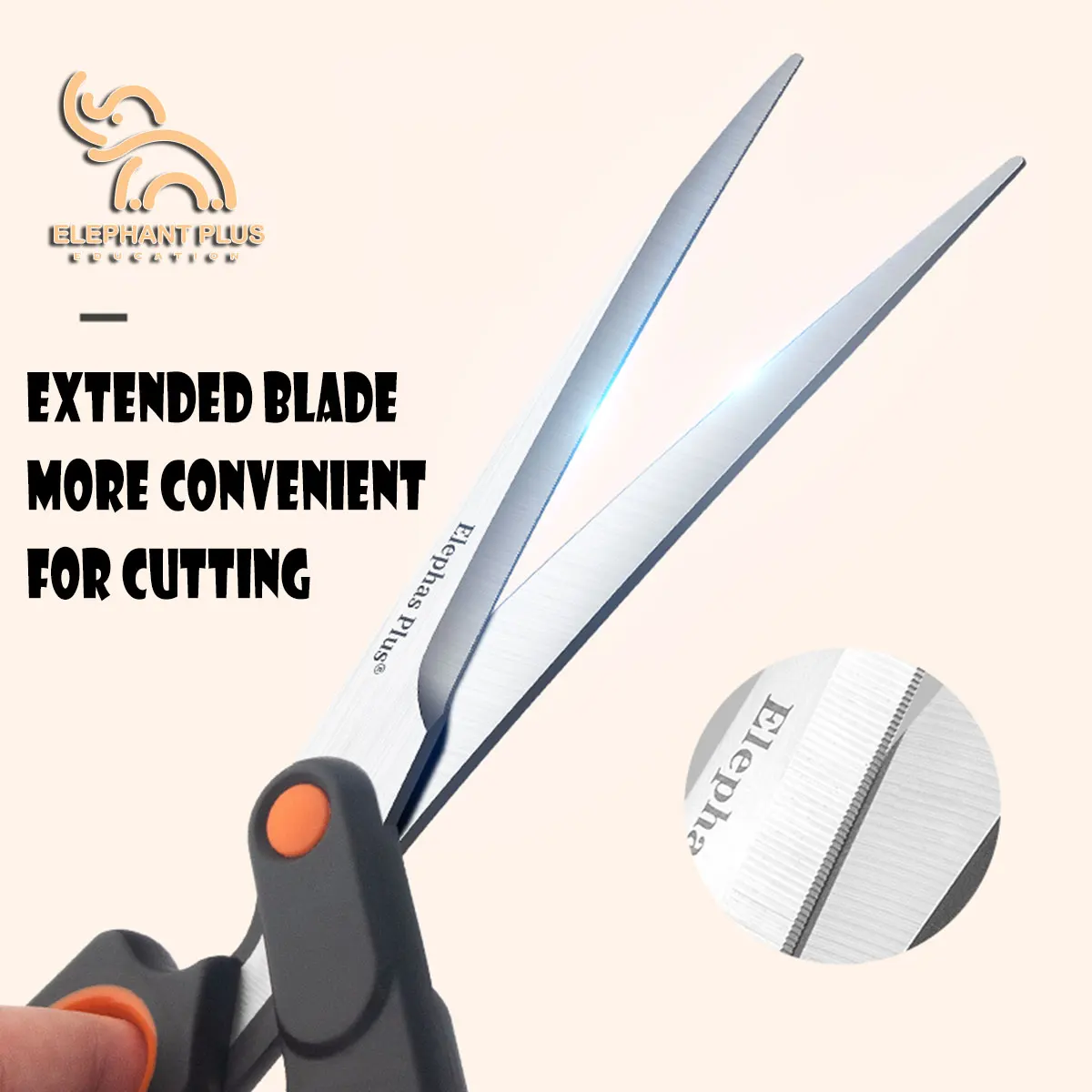 BBQ Scissors - Heavy Duty Stainless Steel Kitchen Shears for Chicken Cutlet, Meat & Noodles, Multi-Purpose Barbecue Tool