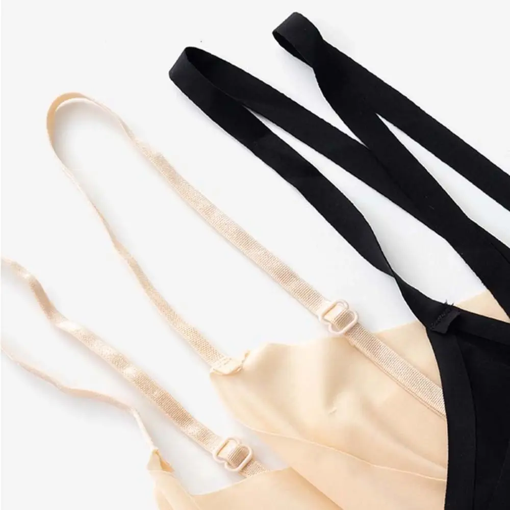 Dünnes Eisseiden-Trägertop ohne Nähte, Bralette, Crop-Top, schmal geschnittenes Top, Streetwear, Damen-Top, ärmelloses Camisole, Club-Top – Detail 9