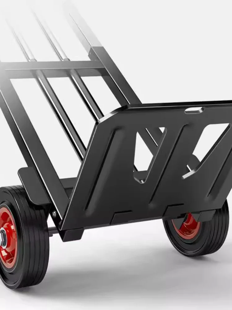 Load king hand pull folding pull trailer pull truck handling trolley