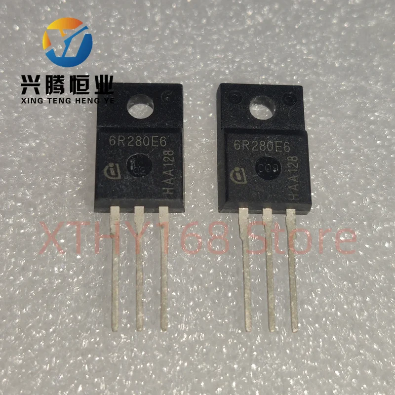 6R280E6 IPA60R280E6 MOSFET N-CH 600V 13.8A TO220-FP Novo e Original