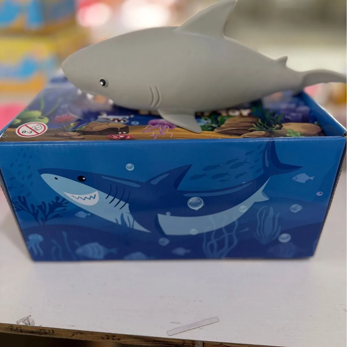 New product decompression shark pinch music fat shark pinch music killer whale slow rebound pinch music toy