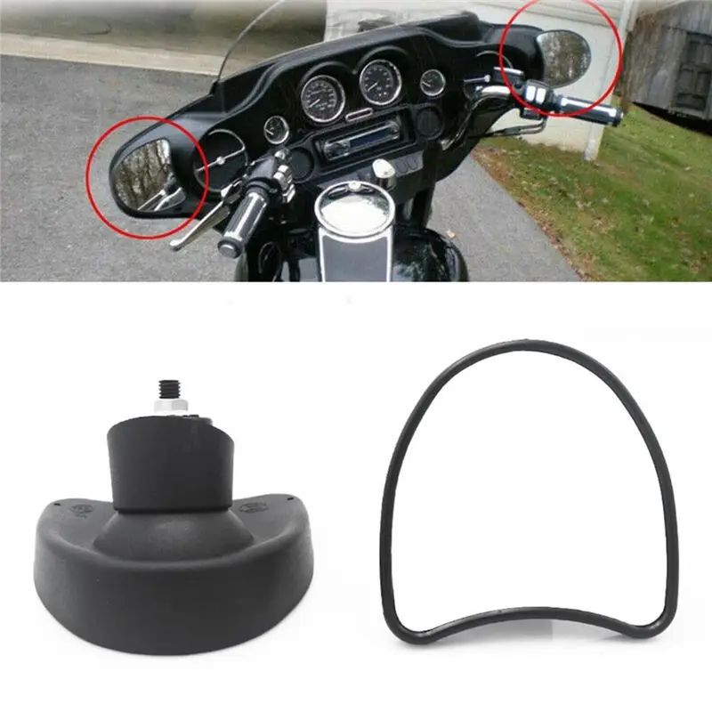 Practical For Street Supreme Three-Wheel Glide Motorcycle Fairing Rearview Mirror Reverse Mirror Reflectors 14-19 Big Rid