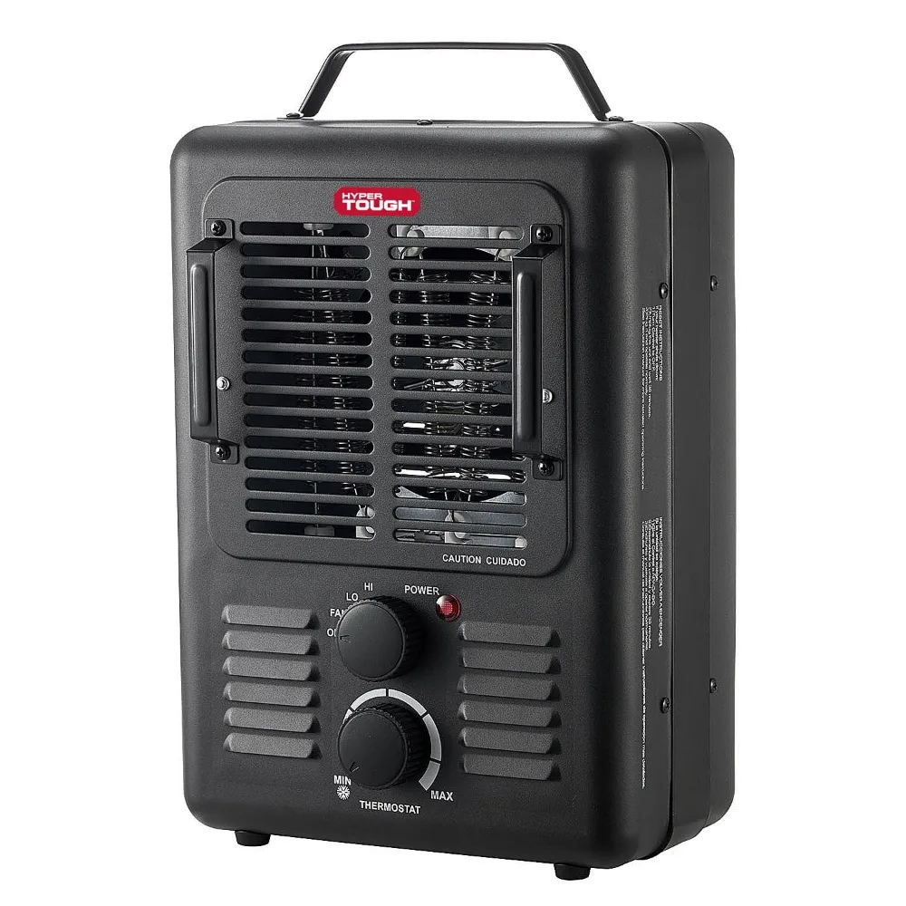 

1500w Utility Space Heater, Adjustable Thermostat Equipped with Overheating Protection and Overturning Protection